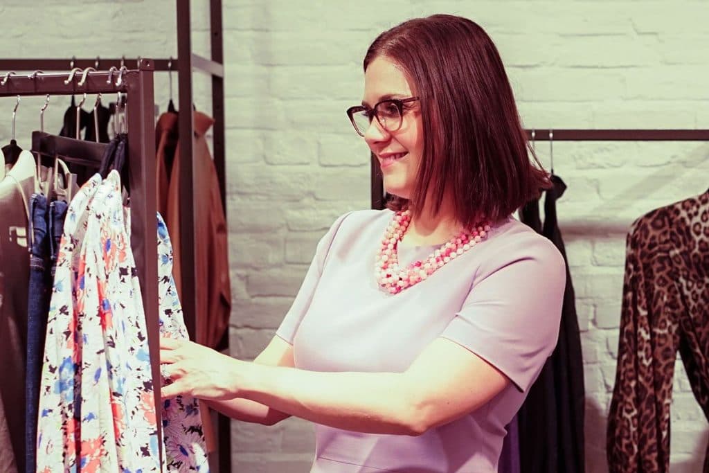Sophie curating this season's collection